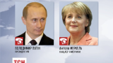 Ангела Меркель по телефону призвала Путина повлиять на ситуацию в Украине
