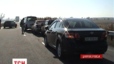 18 машин повреждены в авариях из-за густого дыма на трассе под Днепропетровском