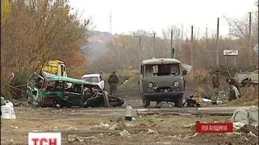 Терористи продовжують обстрілювати Станицю Луганську