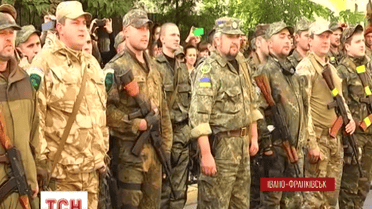 95 міліціянтів повернулися до Івано-Франківська із зони АТО