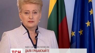 Президент Литвы поздравила Украину с Днем Независимости