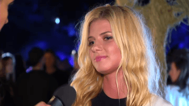 Российская актриса Анастасия Задорожная снимается в Украине