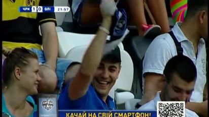 Чорноморець - Олімпік - 4:0. Відео матчу