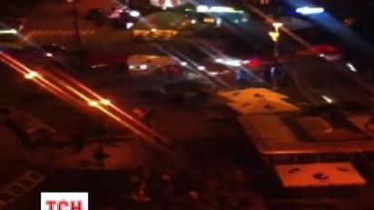 Ночью на Майдане драка переросла в стрельбу