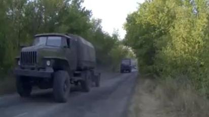Луганщиною проїхала колона з танками РФ