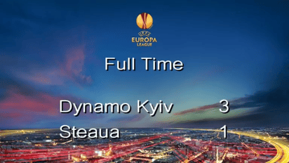 Динамо Київ - Стяуа  3:1. Відео матчу