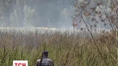 Під Києвом знову горять торфовища