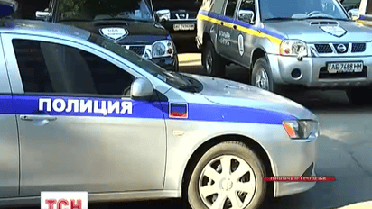 Машину поліції ДНР затримали у Донецьку бійці спецбатальйону «Дніпро»