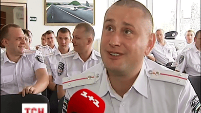 Столичні спецпризначенці-даїшники вирушають до зони АТО
