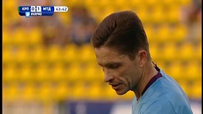 Карпати - Металург - 0:2. Незарахований чистий гол Чечера