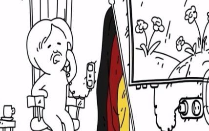 В Мережі зʼявився іронічний мультик про Порошенка, Меркель і "Організацію занепокоєних націй"