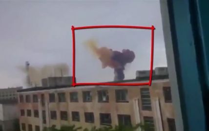 Российские СМИ выдали видео взрыва российской ракеты за мощный удар по Макеевке