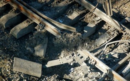 На Луганщине боевики взорвали железную дорогу