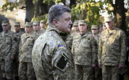 Порошенко причислил украинскую армию к пяти сильнейшим на континенте