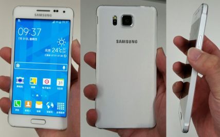 У мережу витекли нові фотографії Samsung Galaxy Alpha