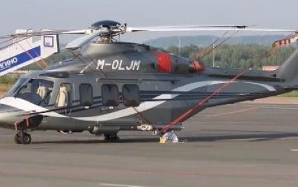 В России нашли вертолет, на котором Янукович улетал из Межигорья