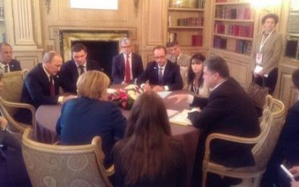 В Милане началась встреча Порошенко, Путина, Меркель и Олланда