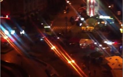 Подробности ночной стрельбы на Майдане: вооруженные неизвестные атаковали палатки - очевидцы