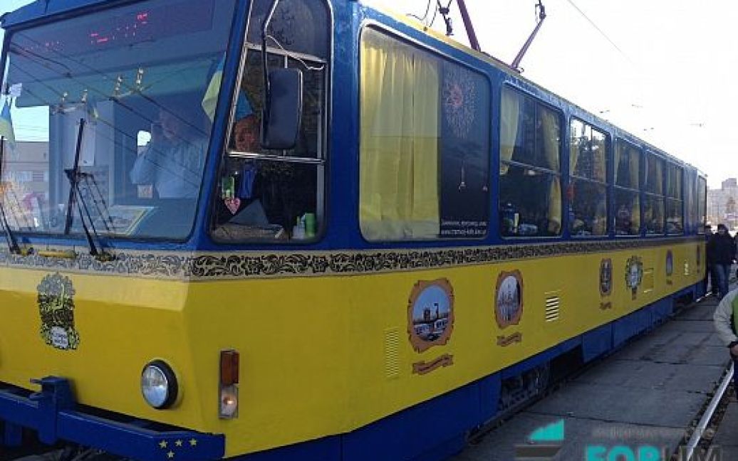 В Киеве показали раритетные трамваи / © for-ua.com