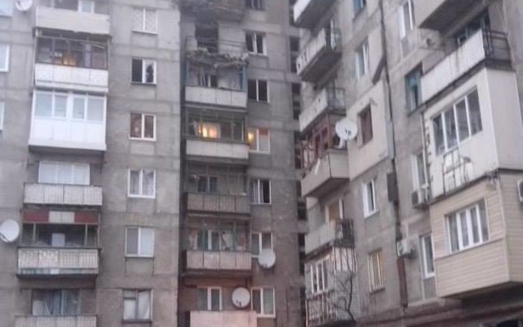 Житловий масив Горлівки бойовики обстріляли з мінометів / © facebook.com/nova.gorlivka