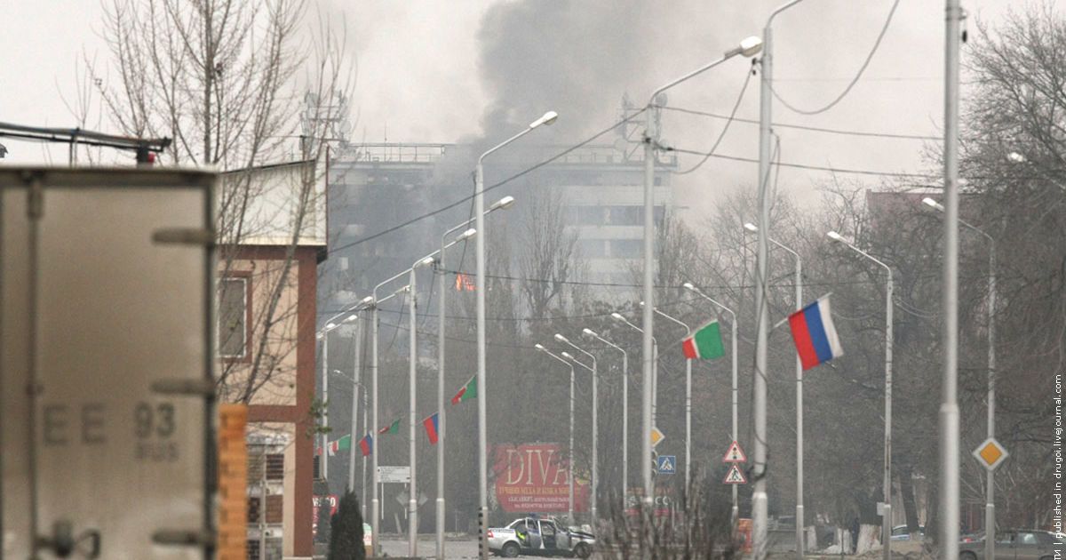 Бої у Грозному тривають.