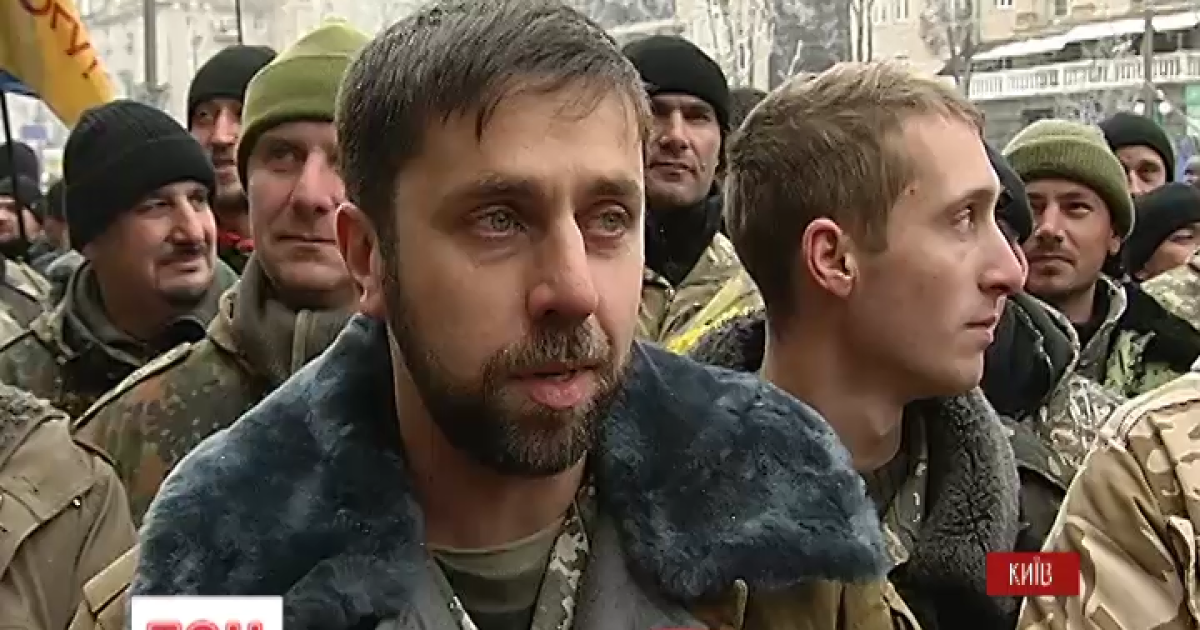 Тысячи киевлян встречали героев