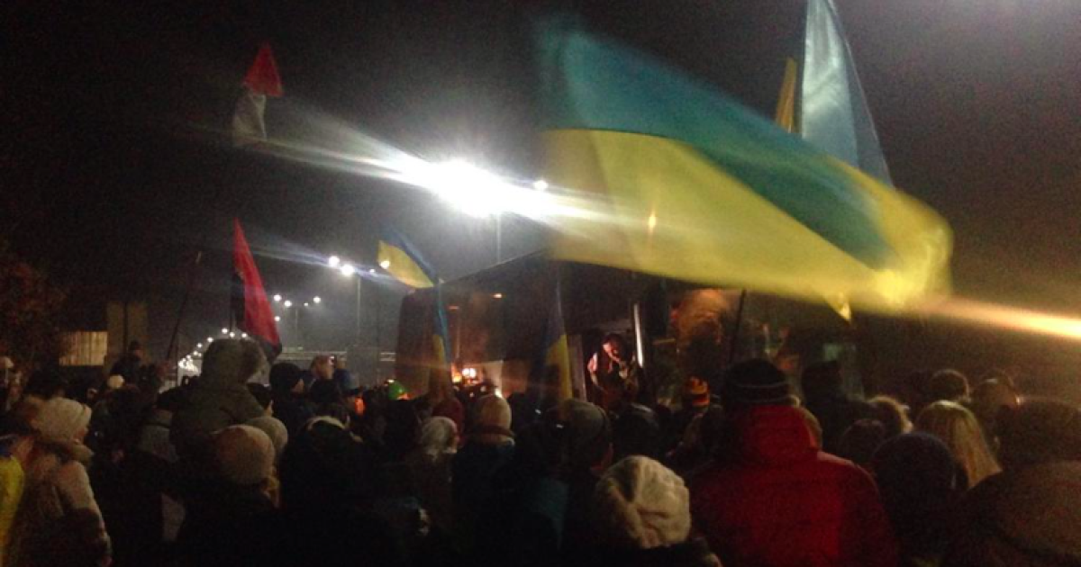 Кияни тепло зустріли "кіборгів"