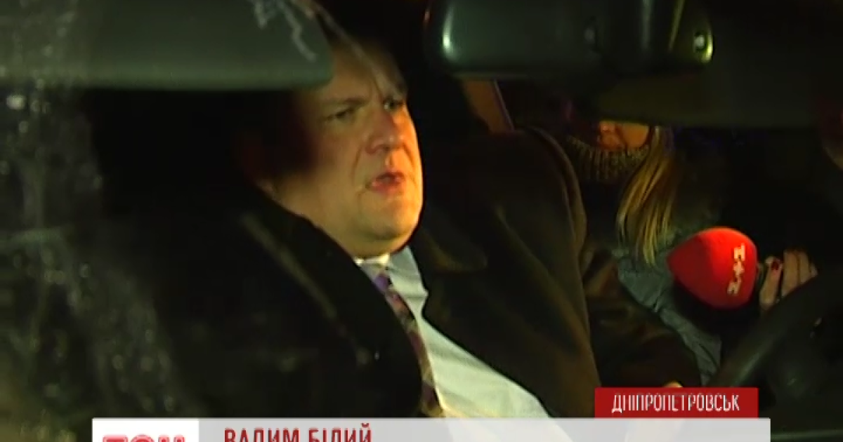 В днепропетровске поймали пьяного прокурора за рулем