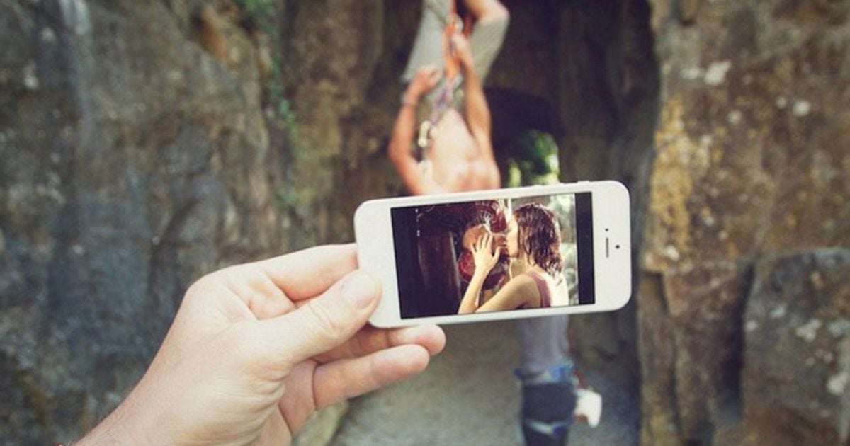 Фото чоловіка виявилися надзвичайно популярними, після того, як він поділився ними з друзями на Facebook / © dailymail.co.uk