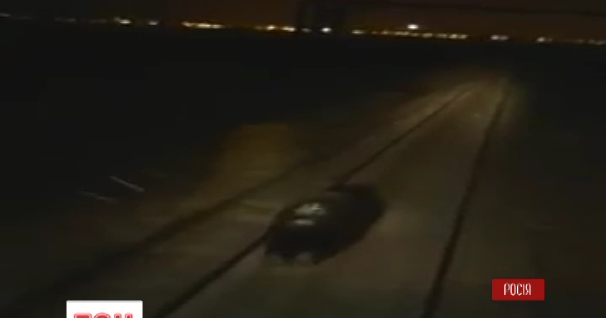 Інтернет обурило відео жорстокого переслідування ведмедя російськими залізничниками