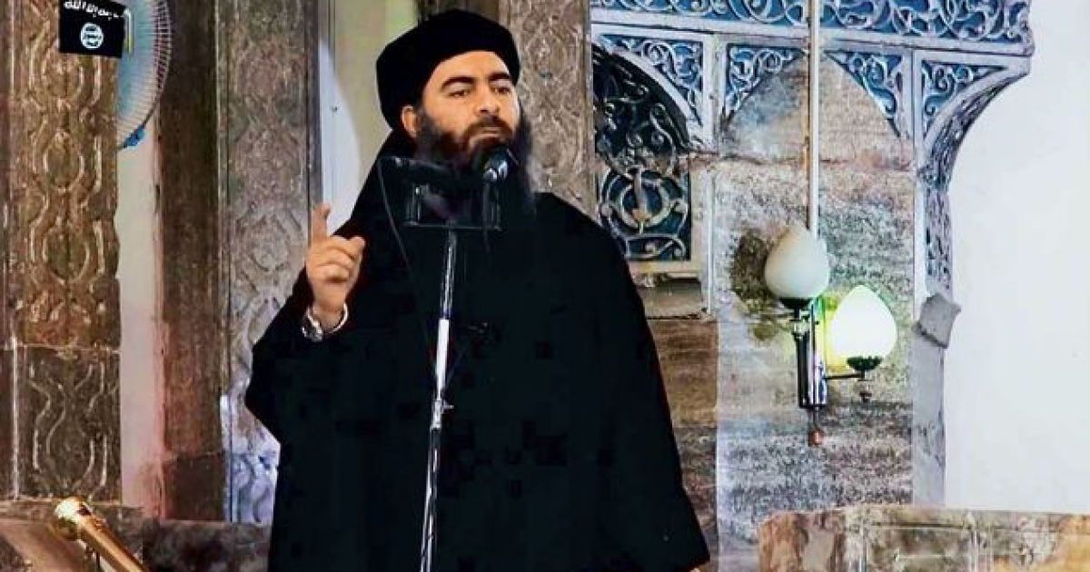 Абу Бакр аль-Багдади ранен в результате артобстрела.