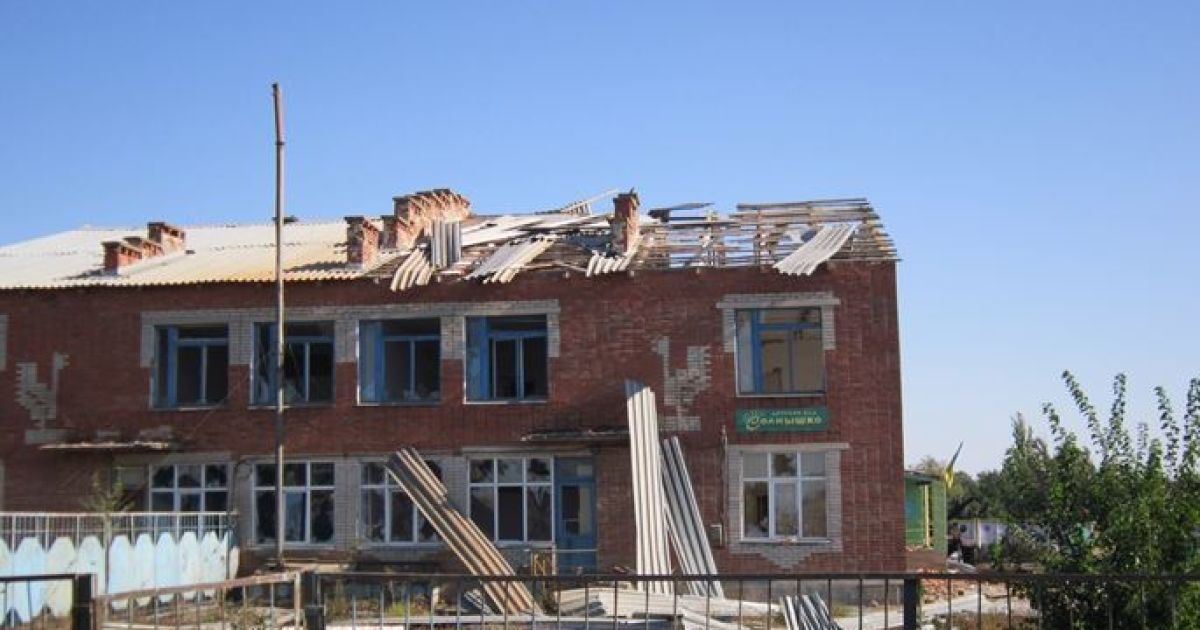 Комінтернове потрапило під масовані обстріли / © ТСН.ua