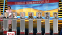 Данные Национального телевизионного экзит-пола на внеочередных парламентских выборах