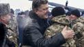 Порошенко разом з дружиною провів зустріч з військовими в Чугуєві