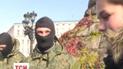 В столице с Софиевской площади в зону АТО торжественно провели новобранцев батальона «Азов»
