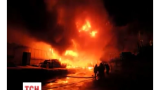 Очередной большой киевский пожар потушили за три часа
