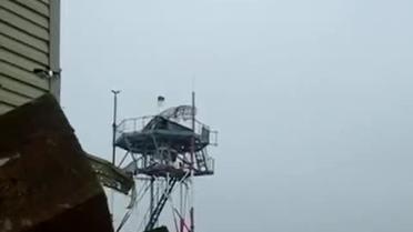 На радіостанцію донецького аеропорту вивісили український прапор