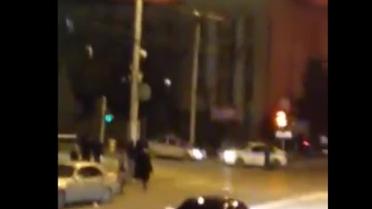 В Махачкале горит здание управления ФСБ