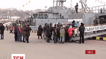 Кораблі Військово-морського флоту України відкрили для відвідувачів в Одесі