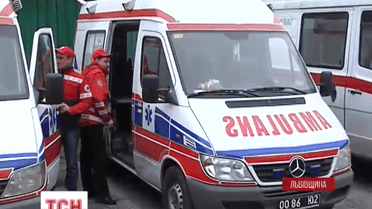 Медики Польши подарили пограничникам Львовщины четыре реанимобиля