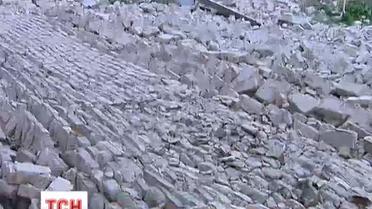 У Софії Київській звалилися 40 метрів стіни