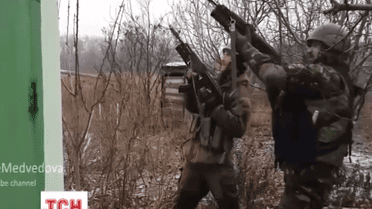 Режим тиші на окупованій території проіснував одну годину