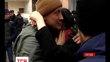 52 бойцы спецбатальона "Полтава" вернулись из зоны АТО в отпуск