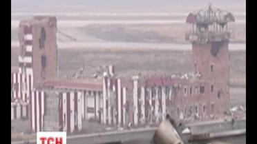 Горячей точкой на карте АТО остается Донецкий аэропорт