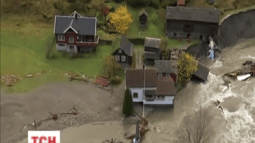 Норвегія потерпає від повені