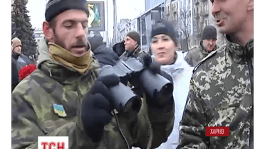 Бойцы Харьковского 22 батальона вернулись домой