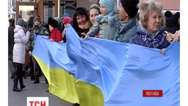 Полтавчане провели на Донбасс очередную группу правоохранителей