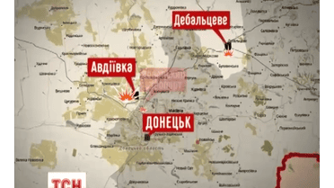Под обстрелы террористов попали несколько украинских блокпостов