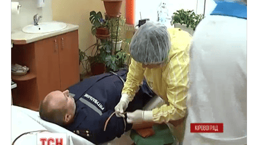 В Кировограде желающие сдать кровь для раненых бойцов создают очереди