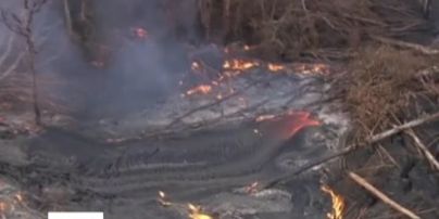 На Гавайях лава вулкана Килауэа уже досталась жилой территории района Пуна